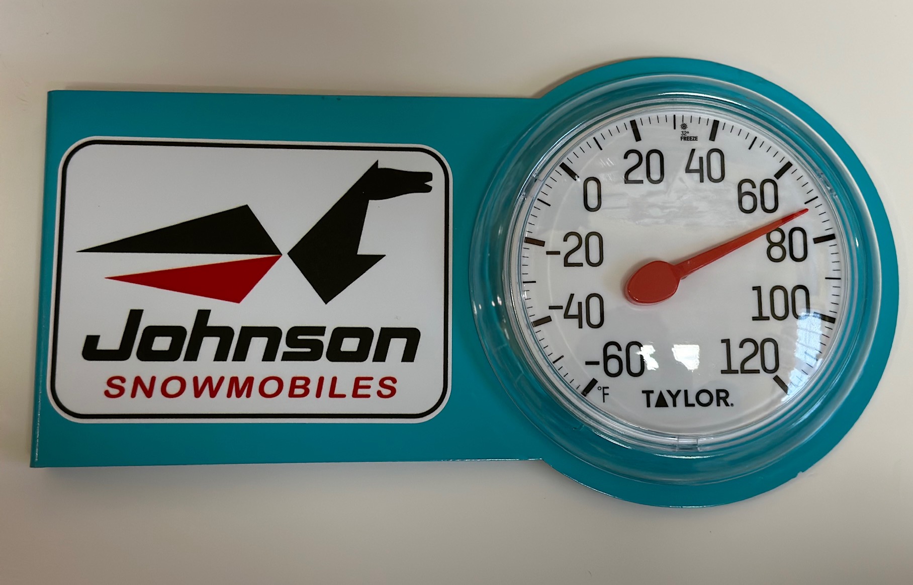 Metal thermometer with your favorite logo